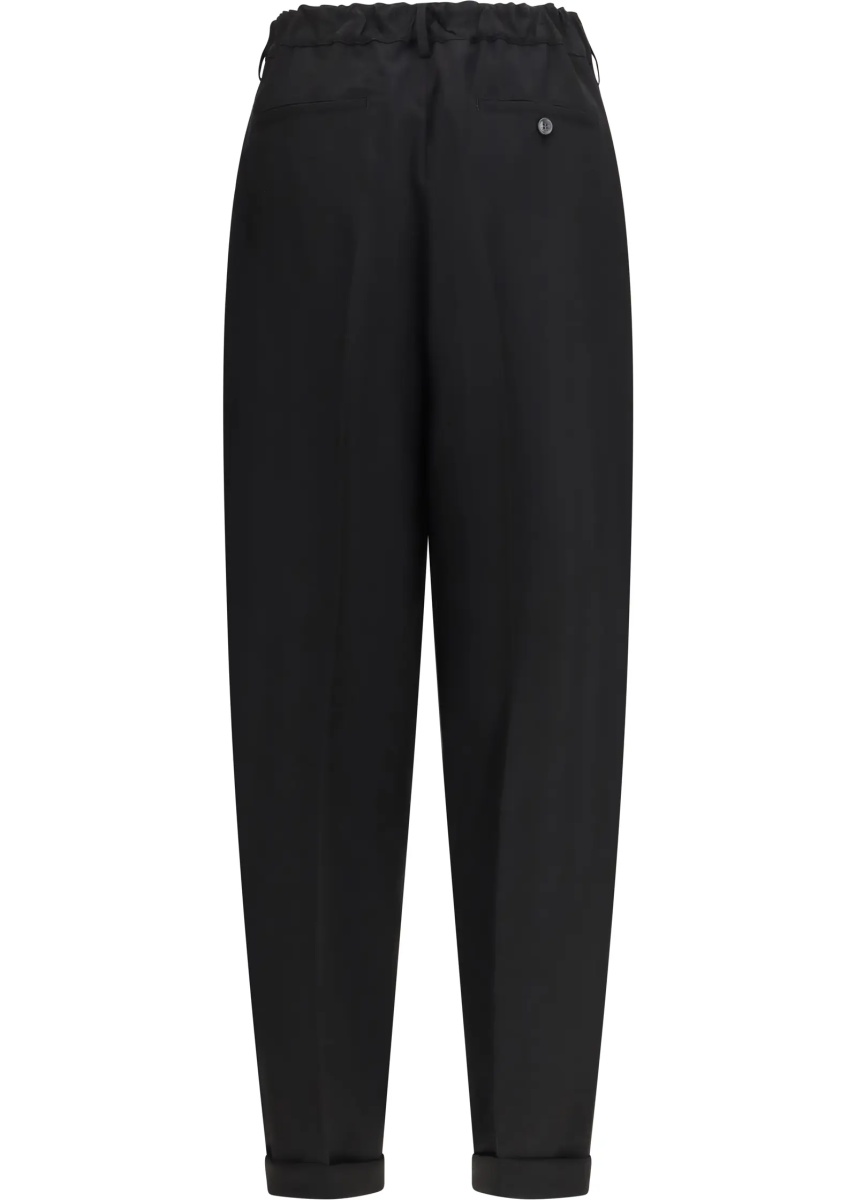 Pleated Pants with an elasticated waistband - Img 2