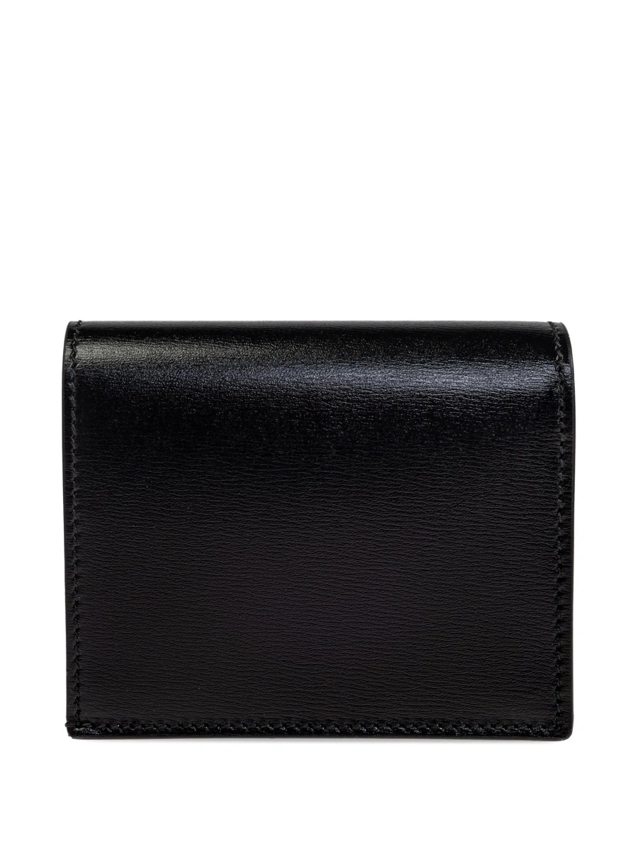 Portofel Alexander McQueen negru din piele - Img 2