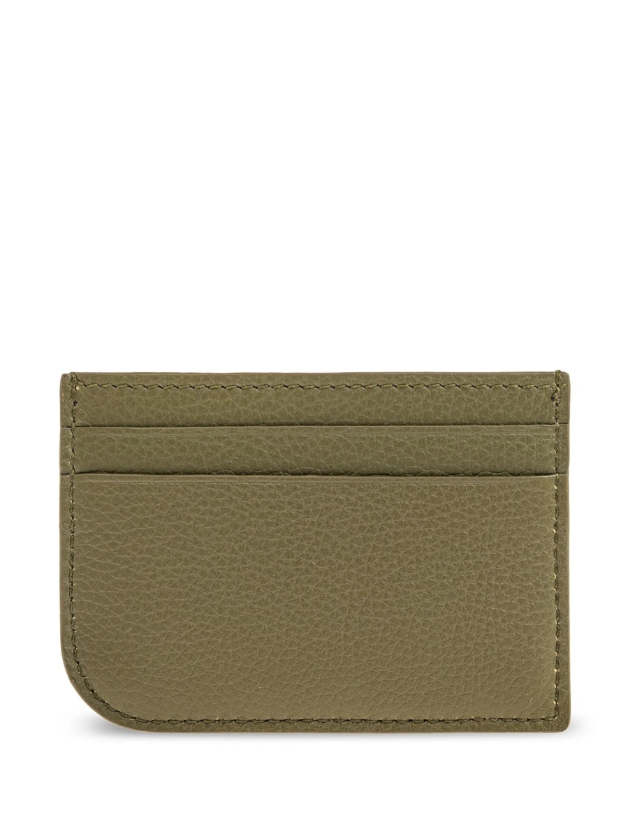 Portofel Alexander McQueen verde din piele - Img 2