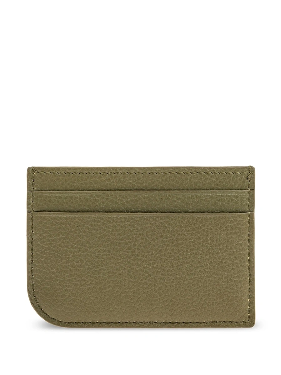Portofel Alexander McQueen verde din piele - Img 2