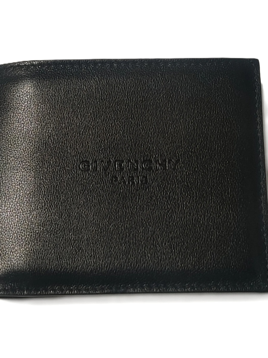 Portofel Givenchy negru din piele - Img 2