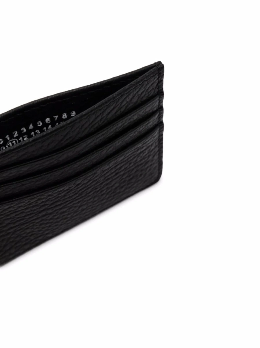 Portofel Maison Margiela negru din piele - Img 3