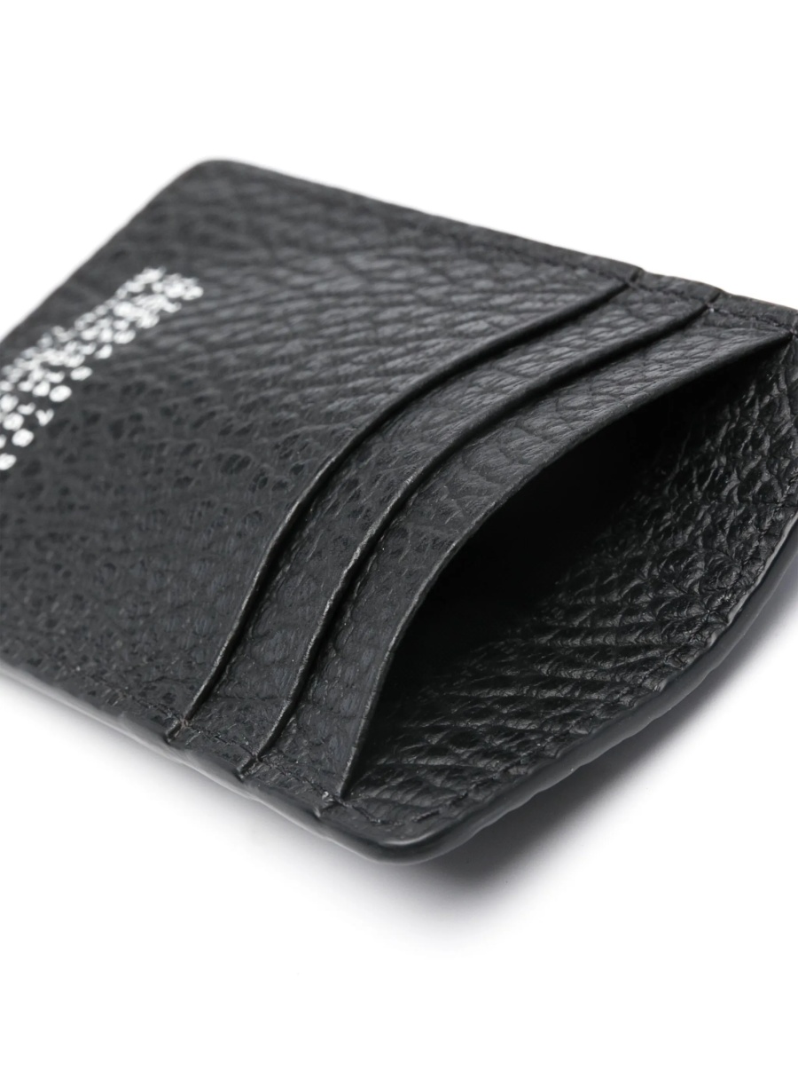 Portofel Maison Margiela negru din piele - Img 3