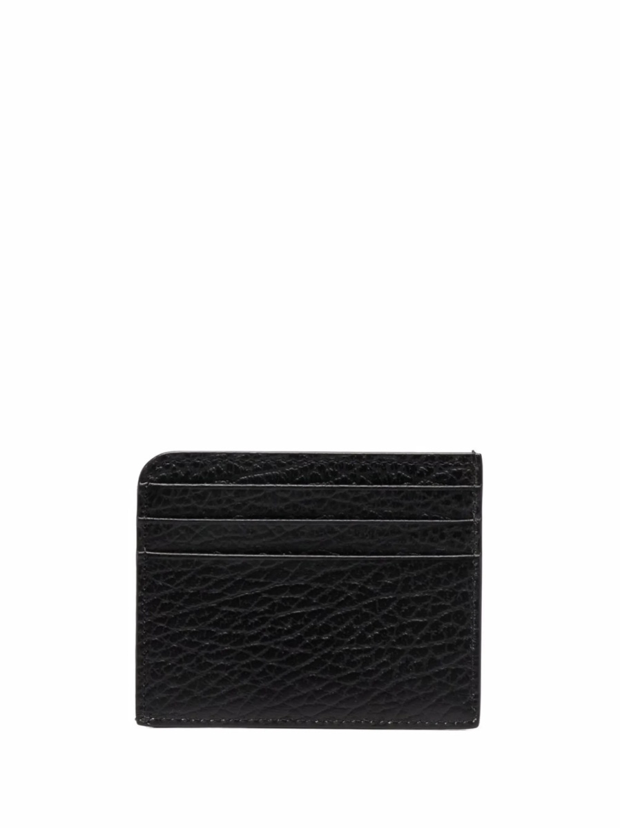 Portofel Maison Margiela negru din piele - Img 2