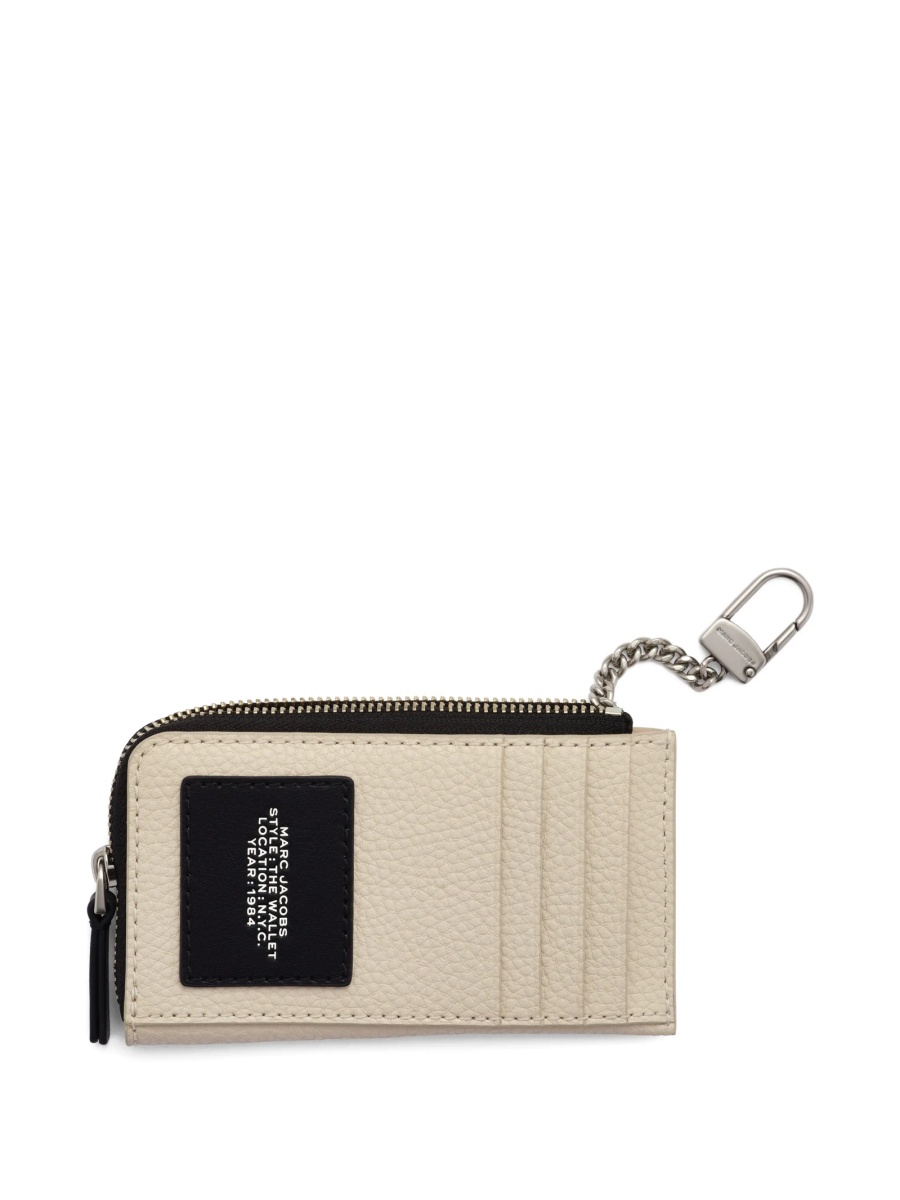 Portofel Marc Jacobs neutru din poliuretan si piele - Img 2