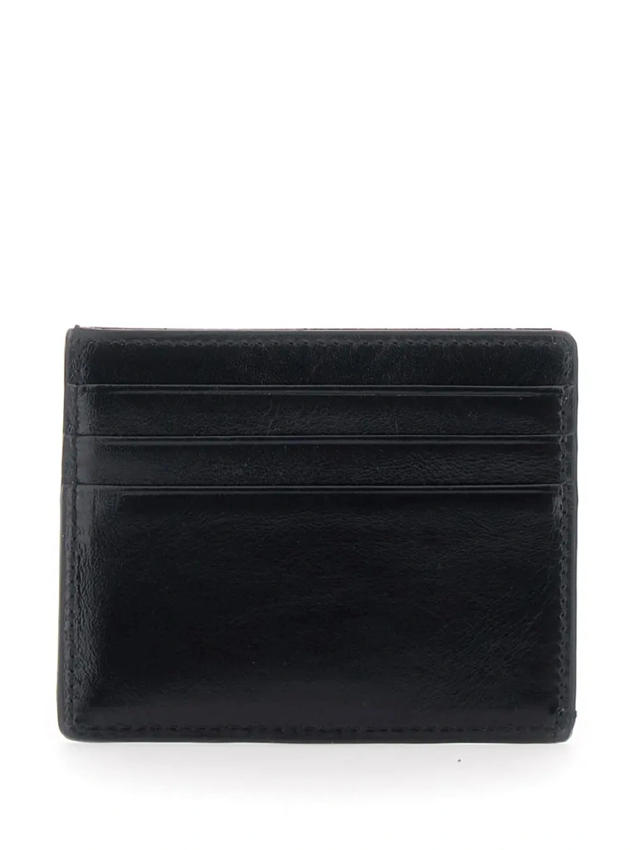 Portofel Versace negru din piele - Img 2