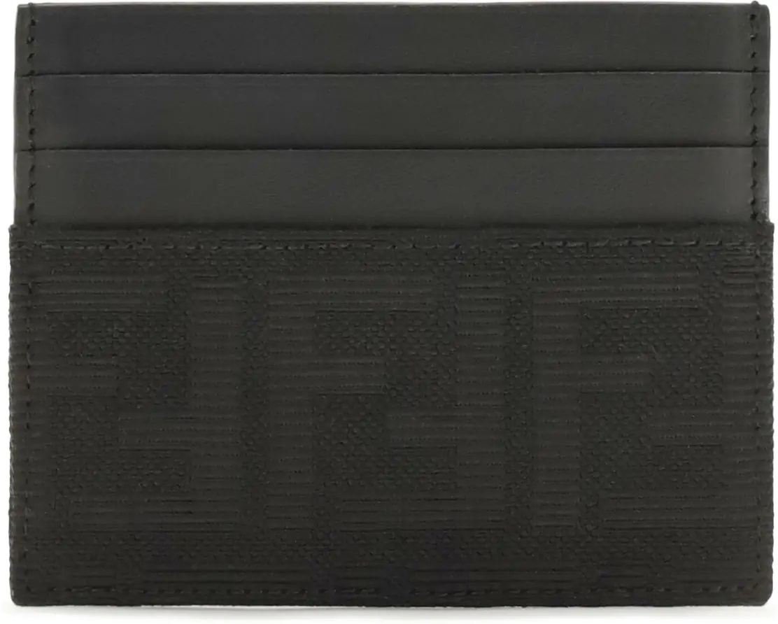 Portofele FF jacquard and leather Card Holder - Img 2