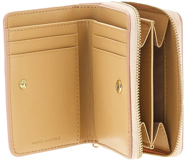 Portofele Grained leather mini compact wallet - Img 3