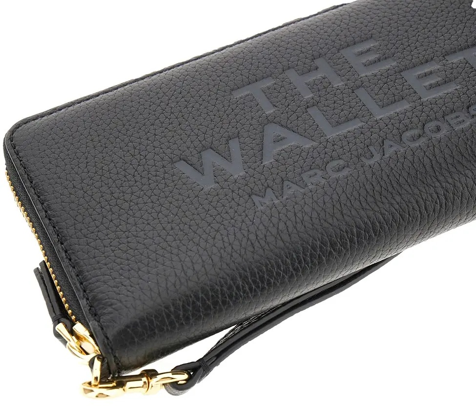 Portofele Grained leather zip-around wallet - Img 4