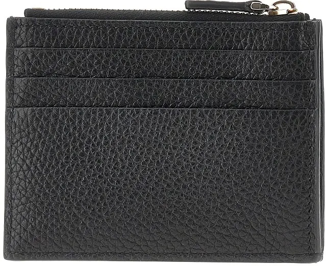 Portofele 'Rockstud' grained leather coin purse - Img 2