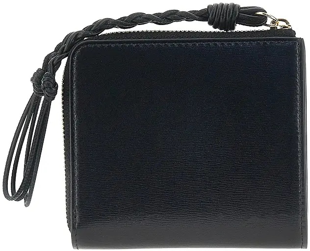 Portofele 'Tangle' leather zippered cardholder - Img 2