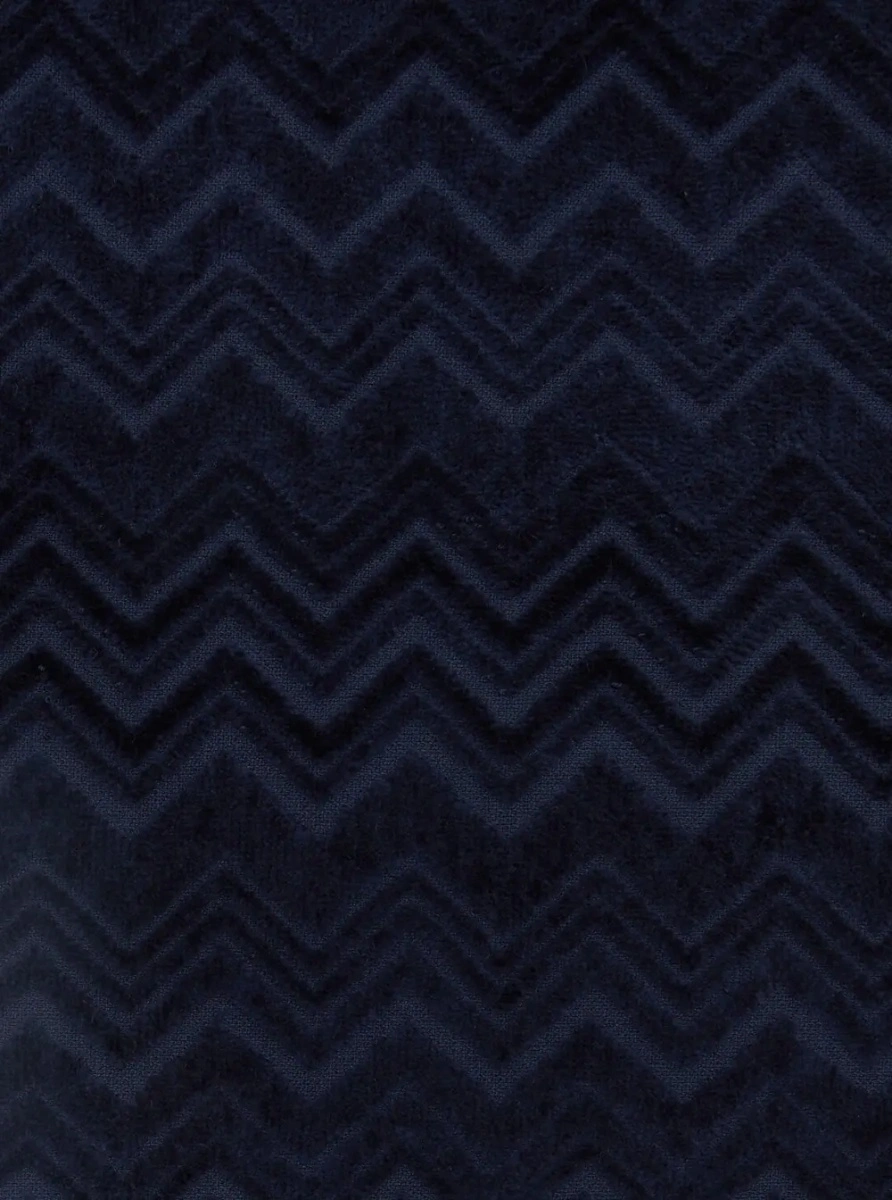 Prosoape de baie MISSONI BEACHWEAR HOME albastre din bumbac - Img 3