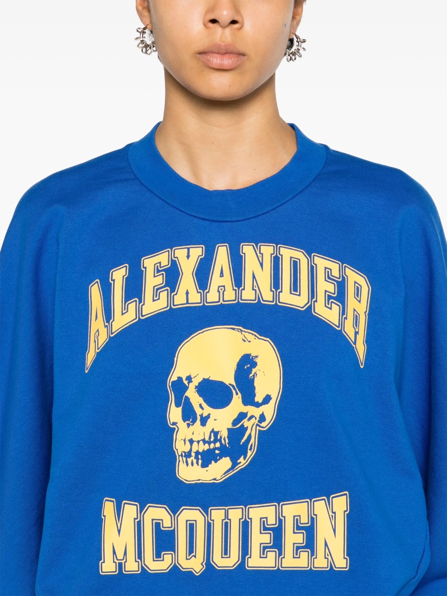 Pulover Alexander McQueen albastru - Img 5