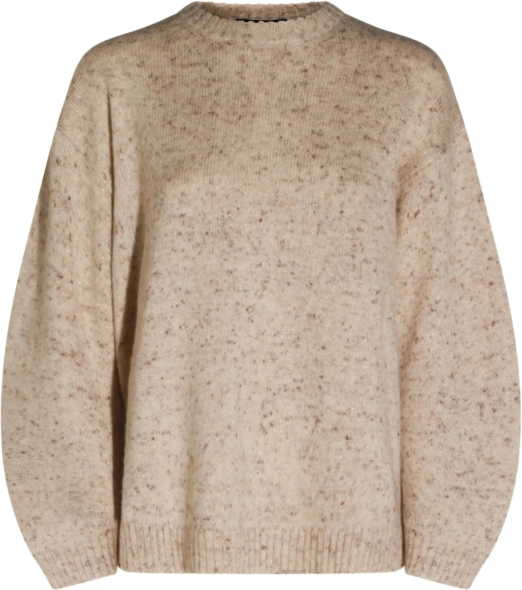 Pulover Bouclé yarn Sweater with lurex - Img 7