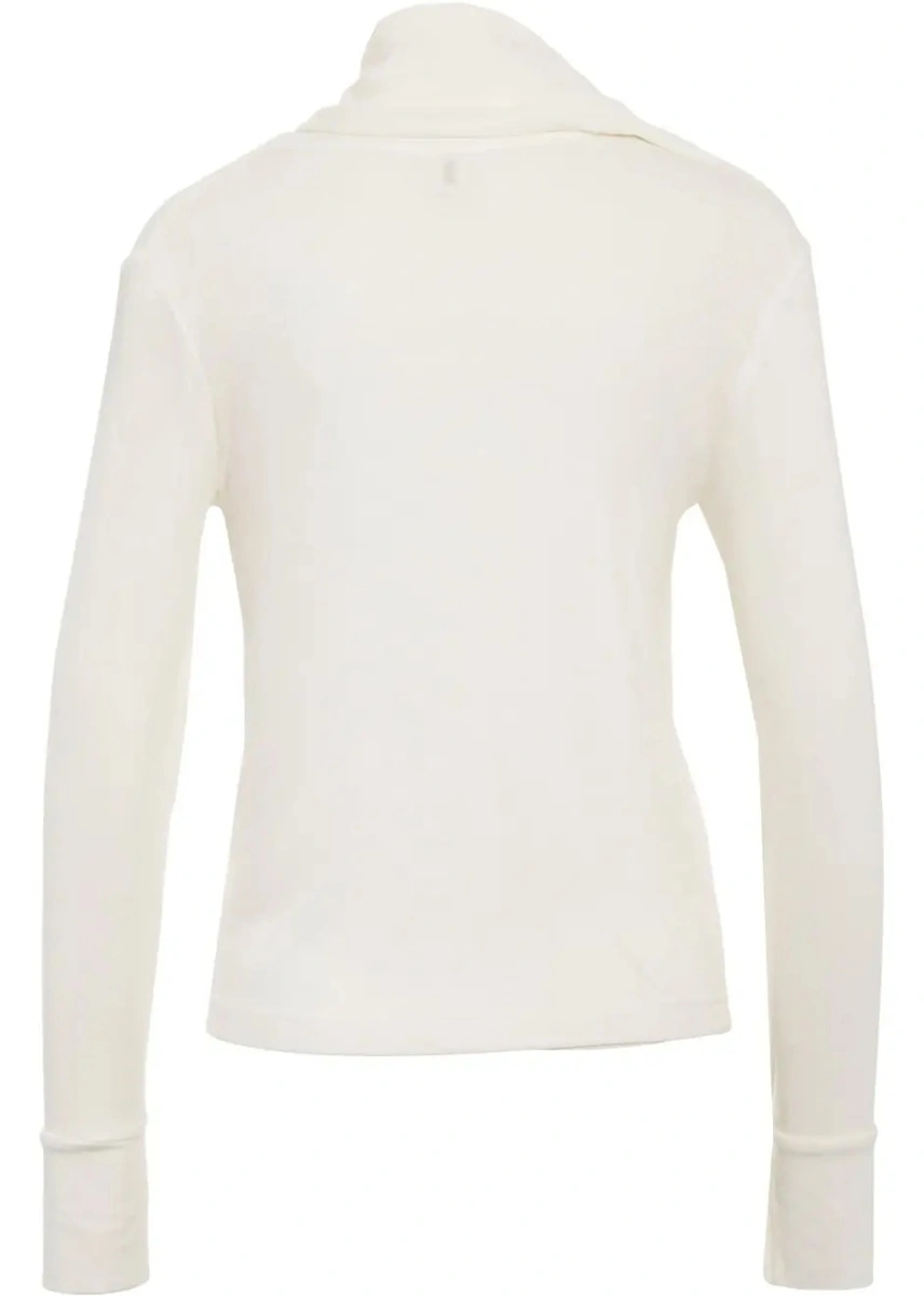Pulover casual THE GARMENT alb - Img 3
