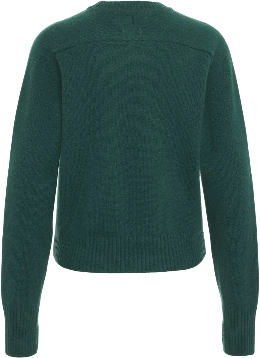 Pulover Colorush verde din casmir 'Ollie' - Img 3