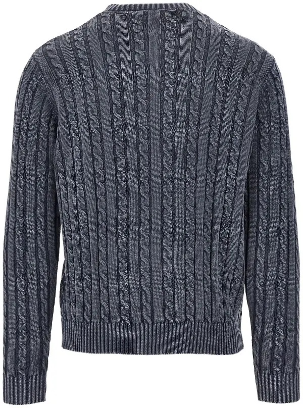 Pulover Cotton cable knit sweater - Img 3