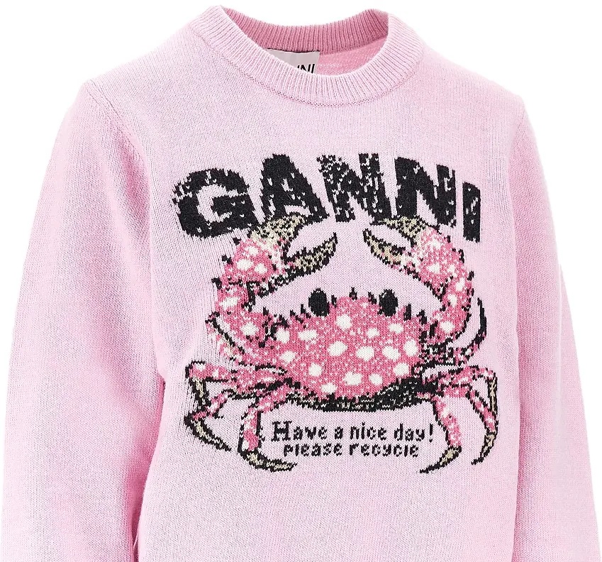Pulover 'Crab' wool-blend sweater - Img 2