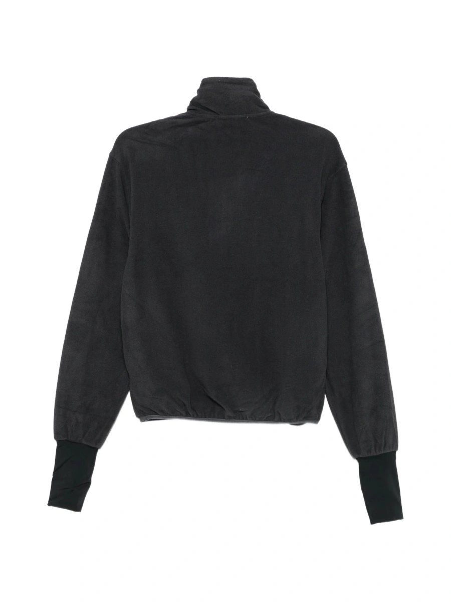Pulover ENTIRE STUDIOS negru din polyester - Img 2