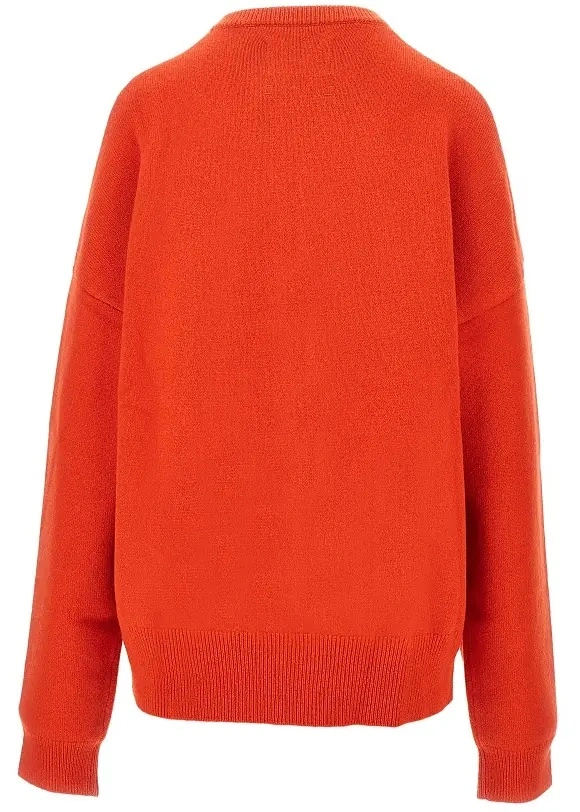 Pulover EXTREME CASHMERE rosu din casmir - Img 3
