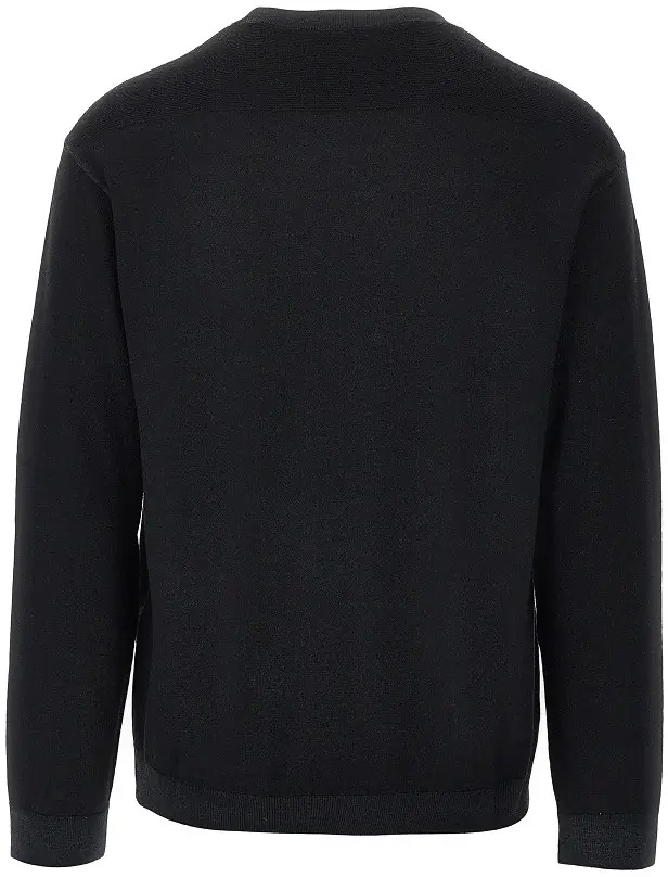 Pulover Garment dyed wool crewneck sweater - Img 3