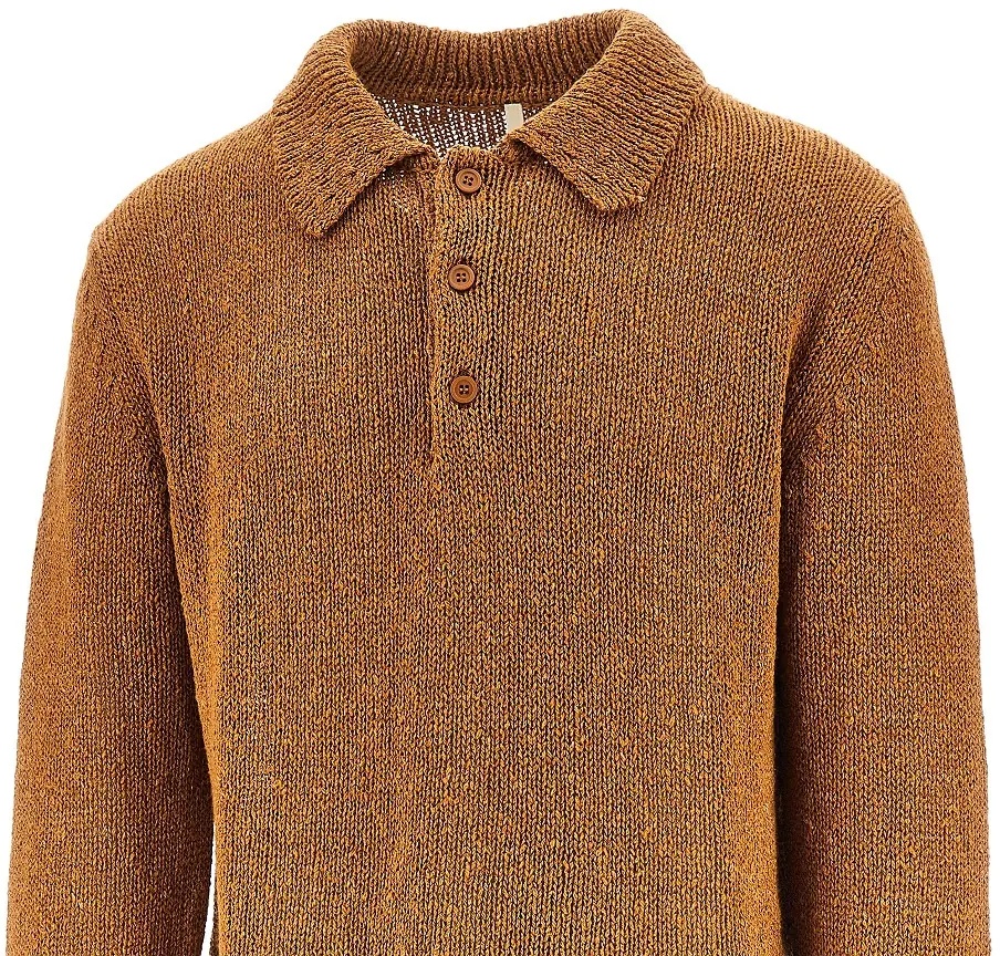 Pulover Knitted polo shirt - Img 2