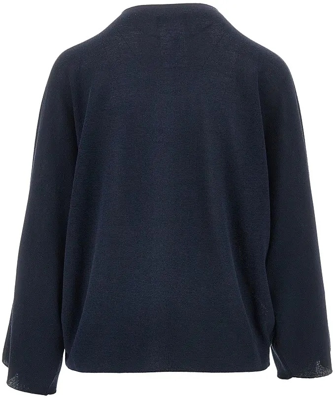 Pulover Knitted top with batwing sleeves - Img 3