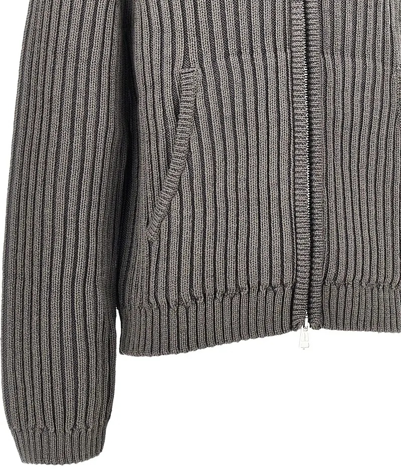 Pulover 'Level' full-zip hooded cardigan - Img 2