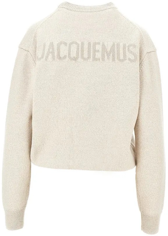 Pulover Logo intarsia merino wool sweater - Img 3