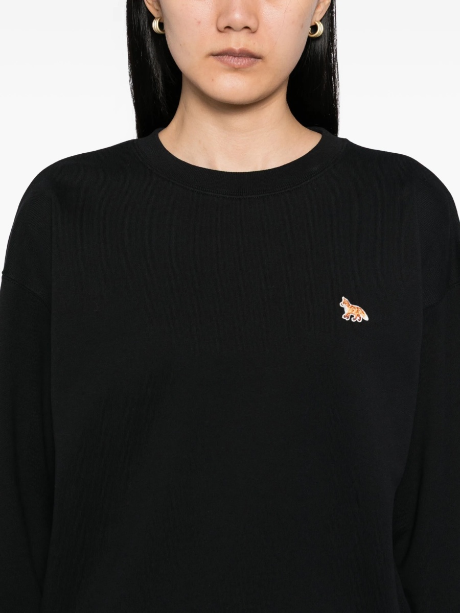 Pulover MAISON KITSUNÉ negru - Img 5