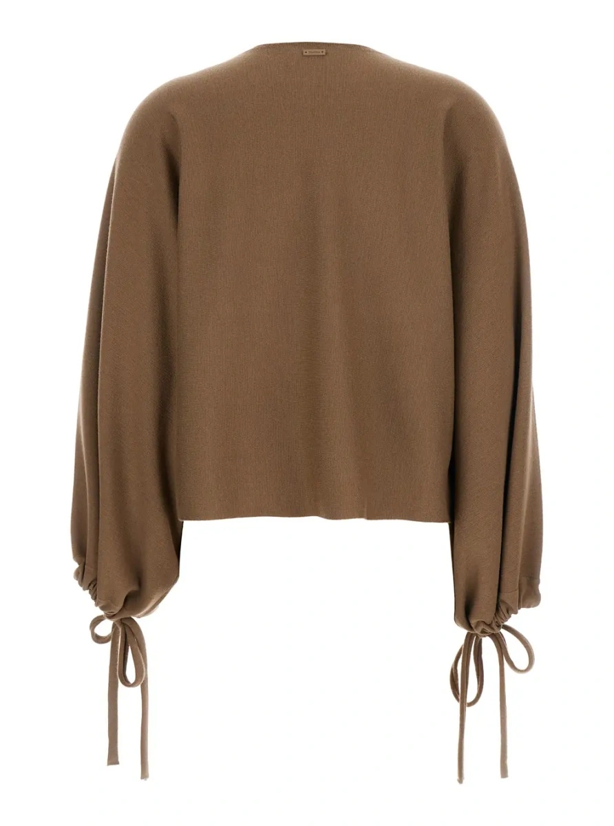Pulover Max Mara maro din lana - Img 2