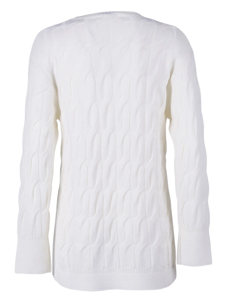 Pulover MAXMARA MM alb - Img 2