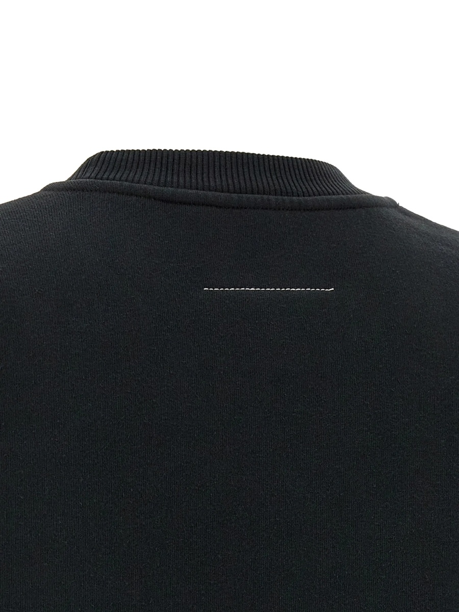 Pulover MM6 Maison Margiela negru - Img 4