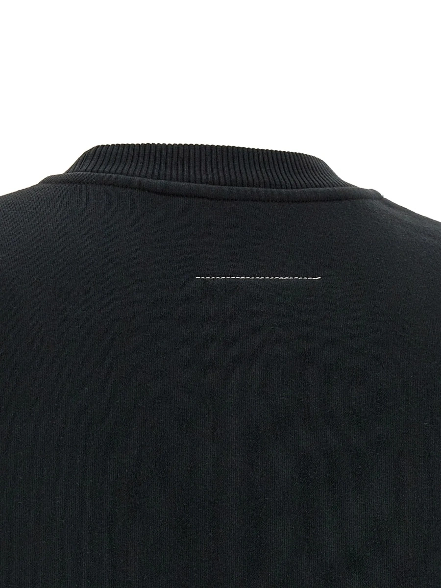 Pulover MM6 Maison Margiela negru - Img 4