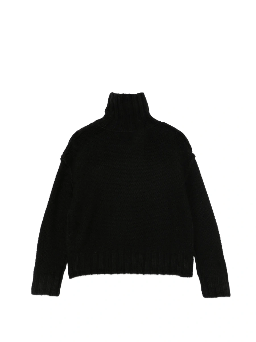 Pulover MM6 Maison Margiela negru - Img 2