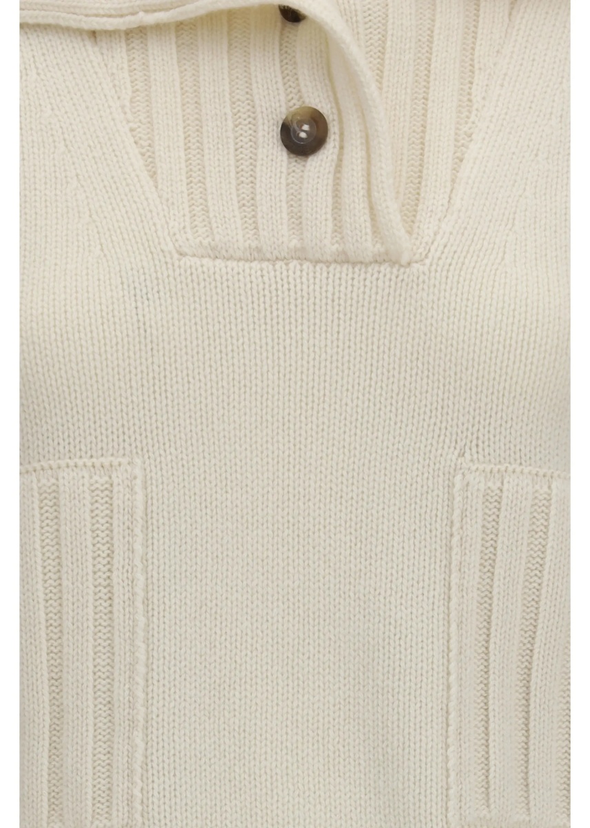 Pulover Ribbed neck Sweater - Img 3