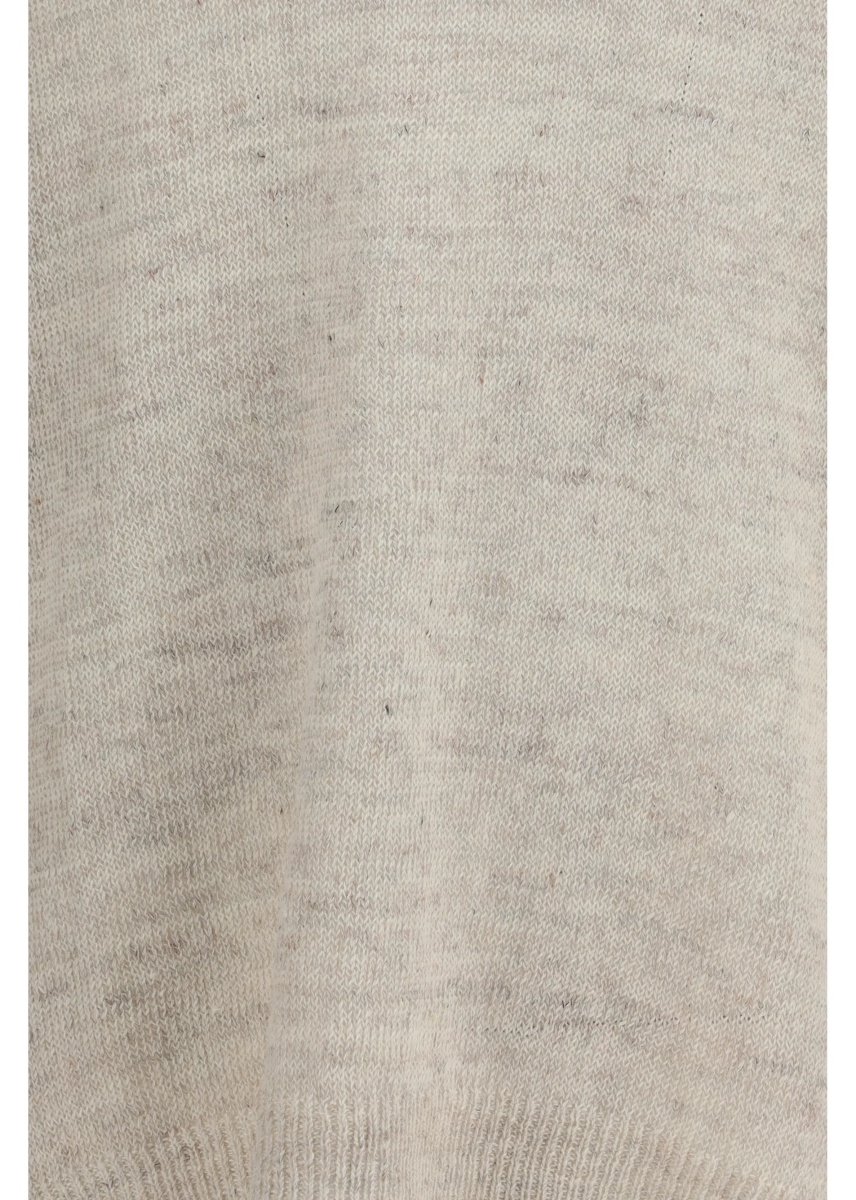 Pulover Rue v-neck soft cyclone linen Sweater - Img 3