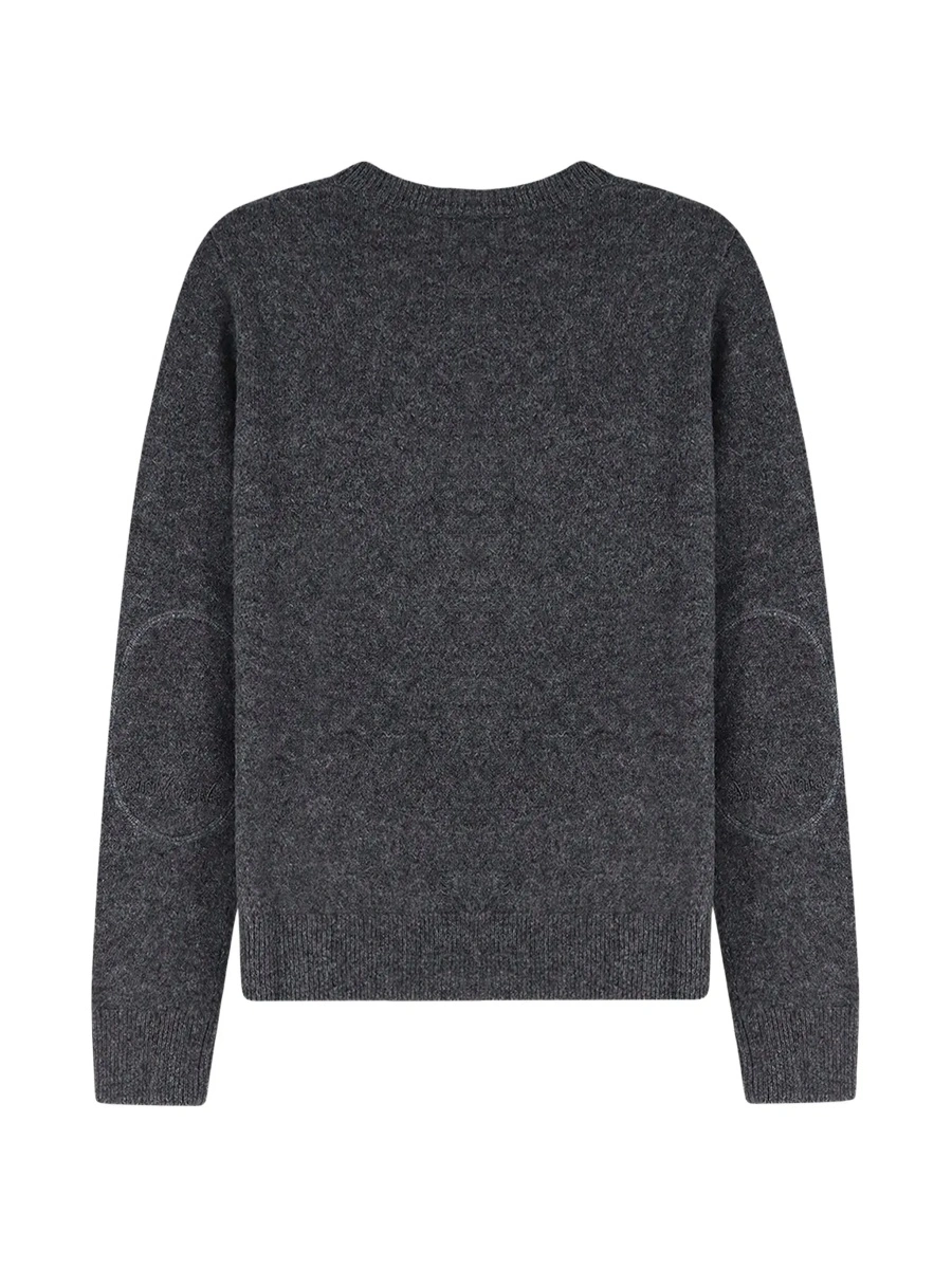 Pulover 'S MAXMARA gri din lana - Img 4