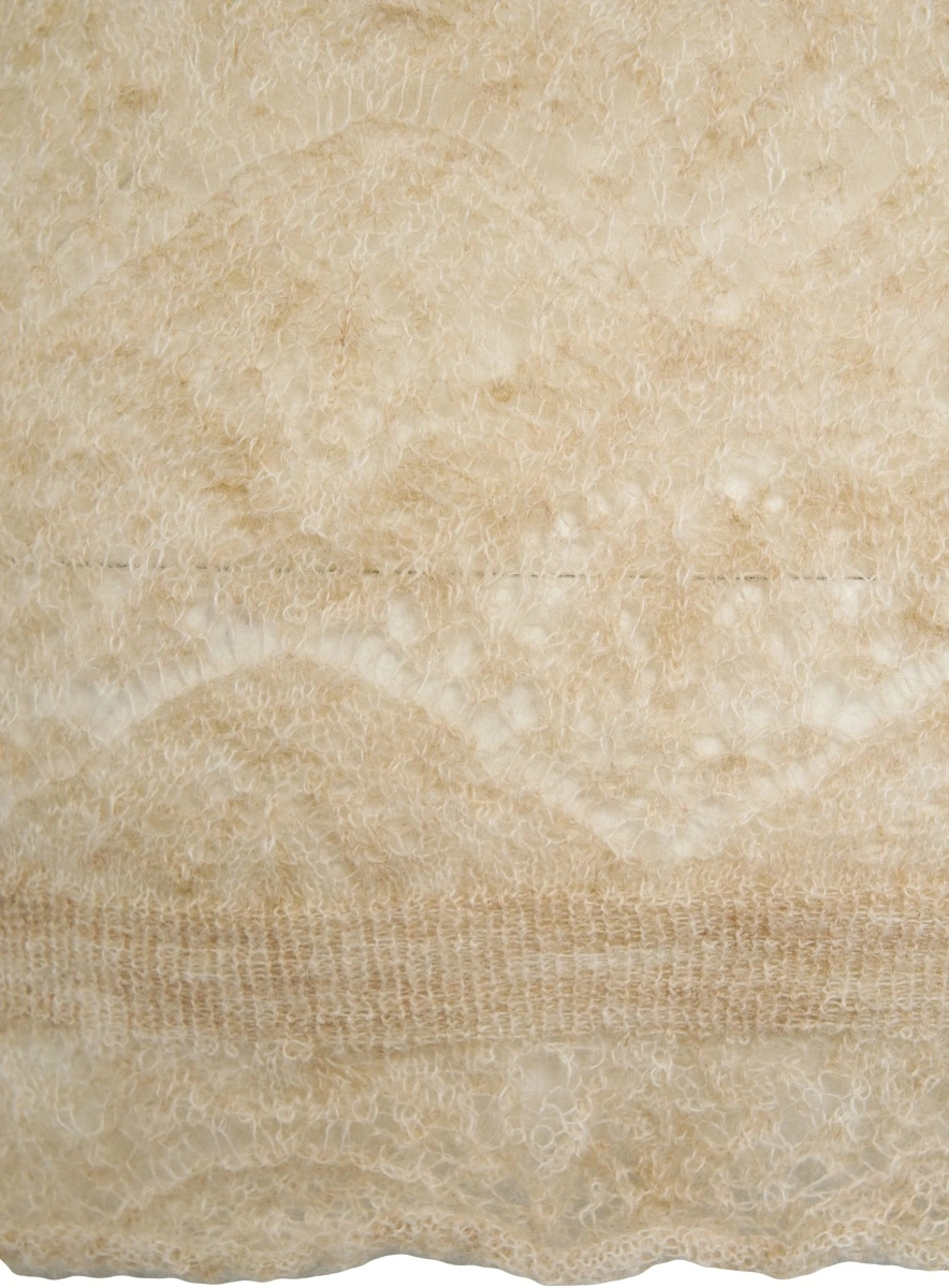 Pulover Semi-transparent knit sweater - Img 3