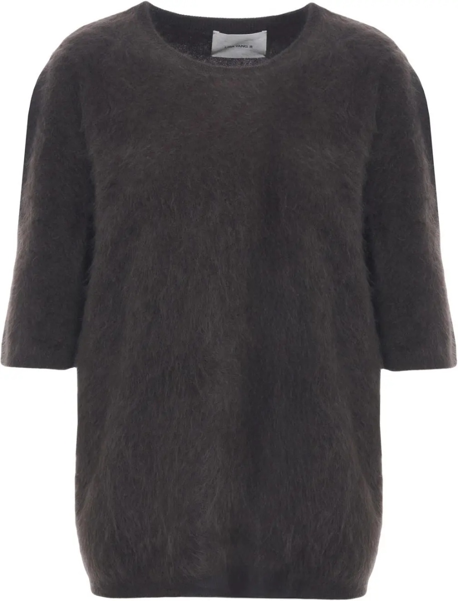 Pulover Short-sleeved cashmere sweater 'Maren' - Img 2
