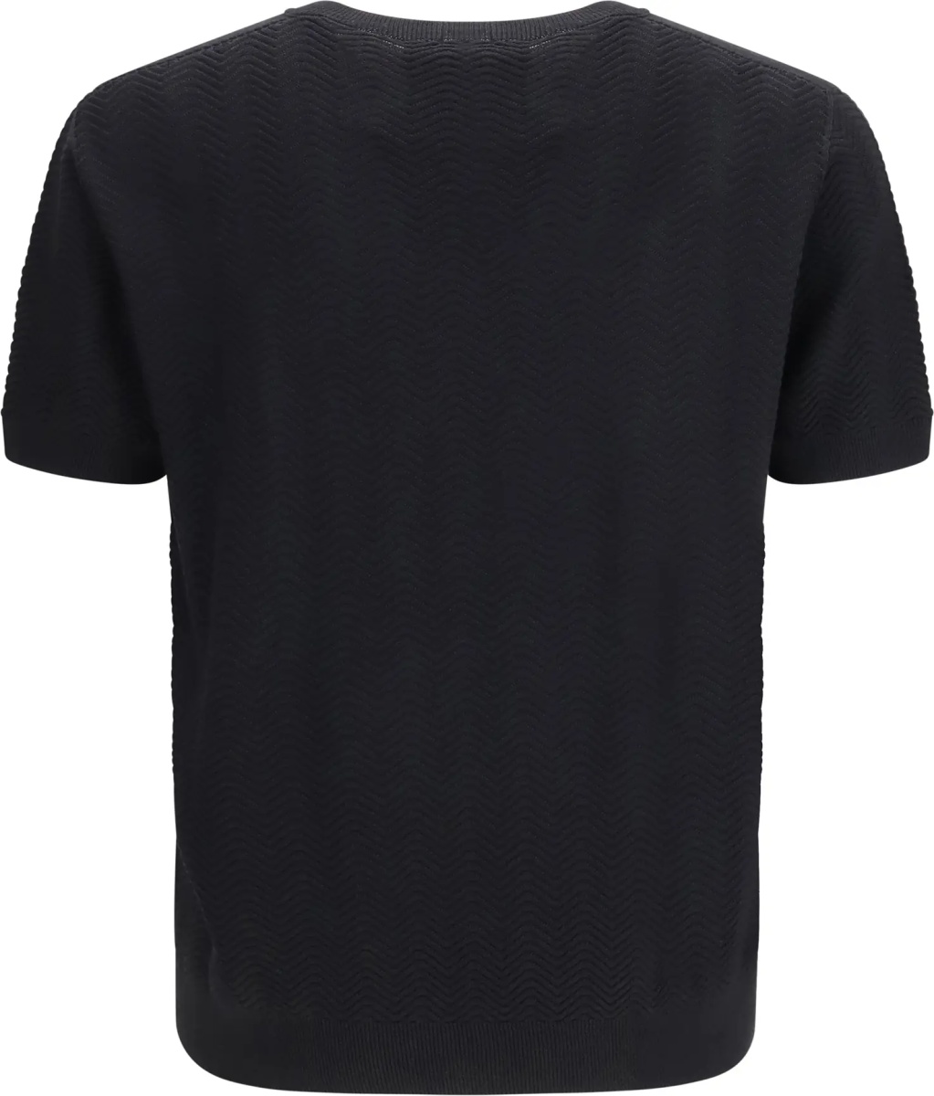 Pulover Short-sleeved cotton and silk Sweater - Img 2