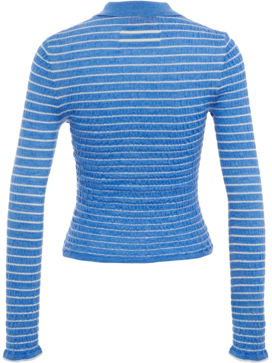 Pulover Sweater 'Smocked L/S Shrunken Polo' - Img 3