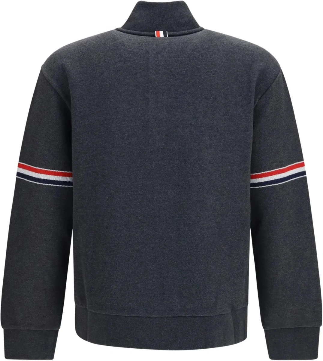 Pulover Thom Browne gri din bumbac - Img 5