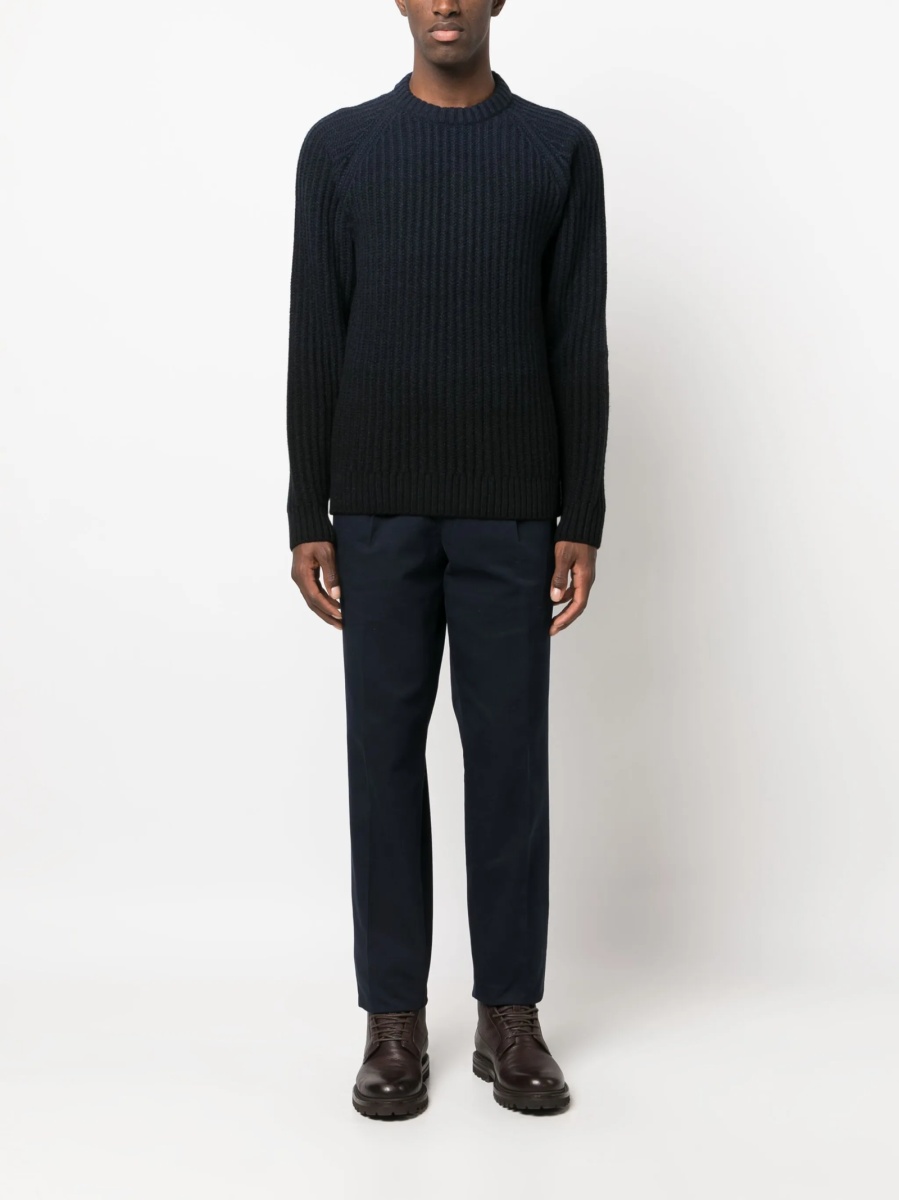 Pulover tricotat BRIONI negru - Img 2