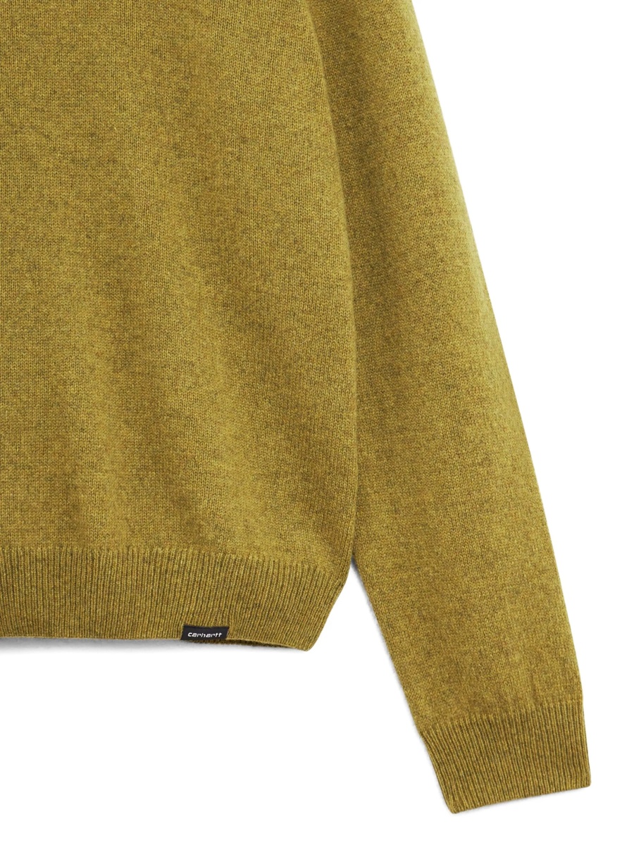 Pulover tricotat Carhartt galben - Img 3