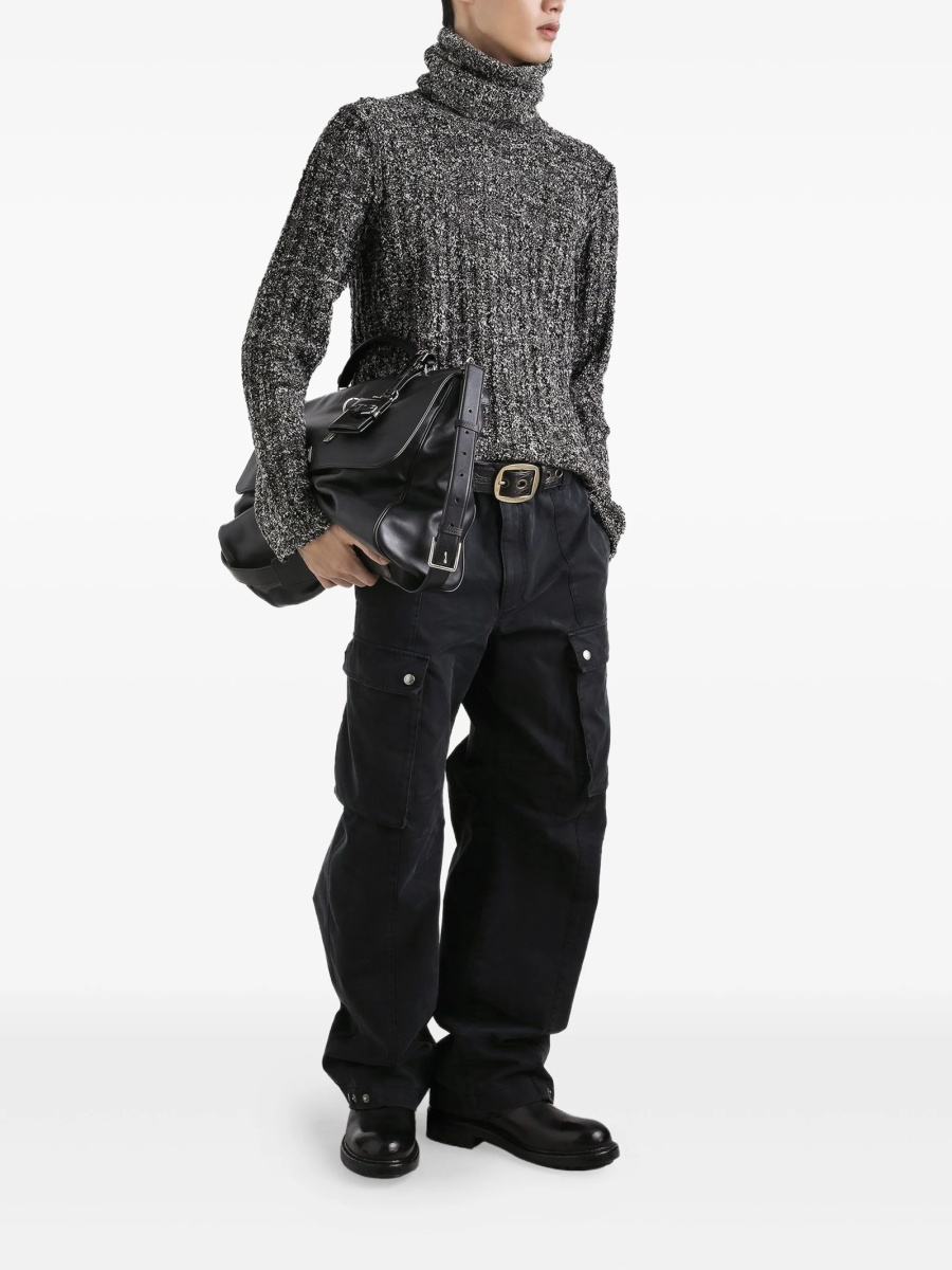 Pulover tricotat Dolce &amp; Gabbana alb - Img 2