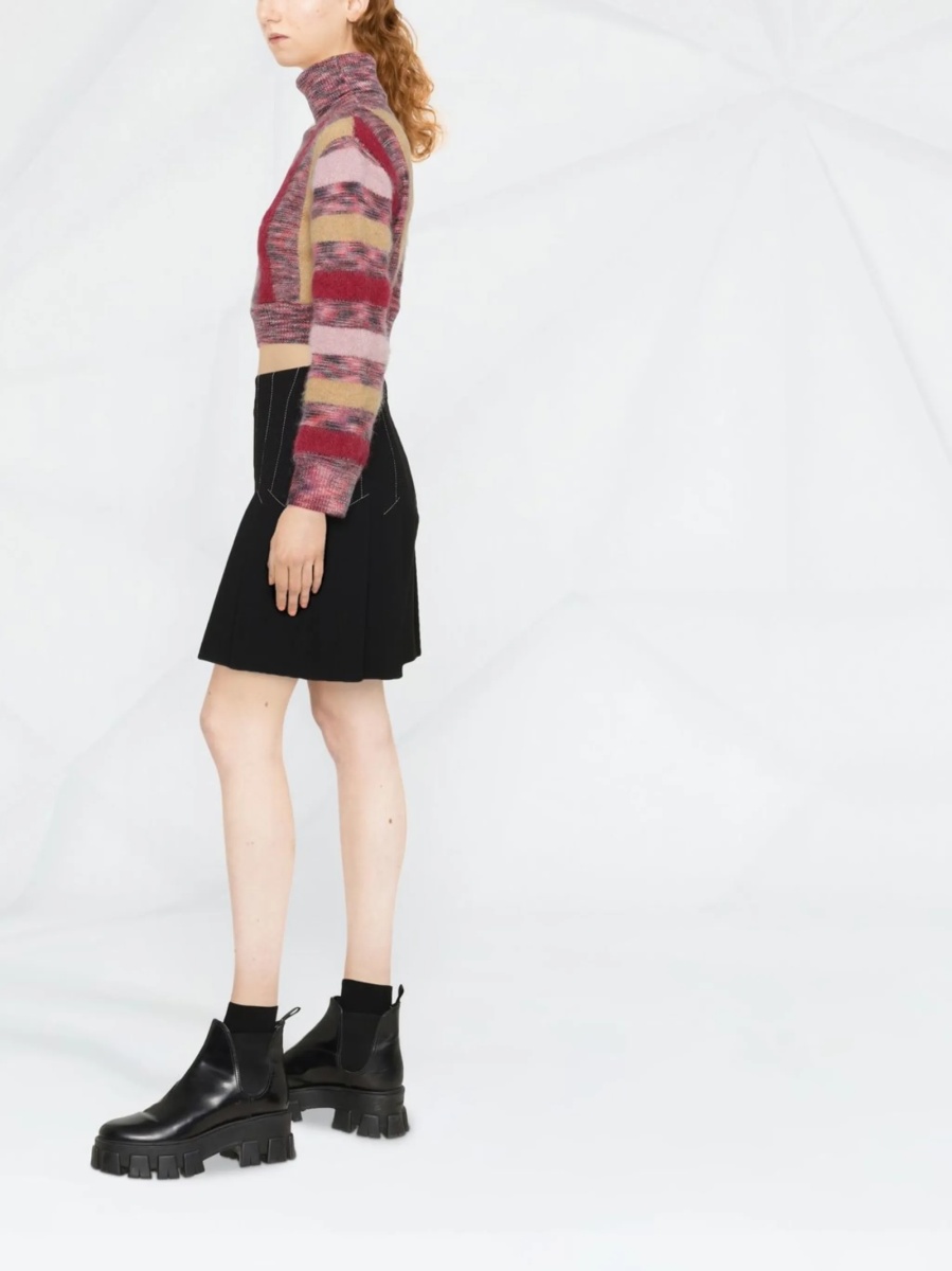 Pulover tricotat DSQUARED2 rosu - Img 4
