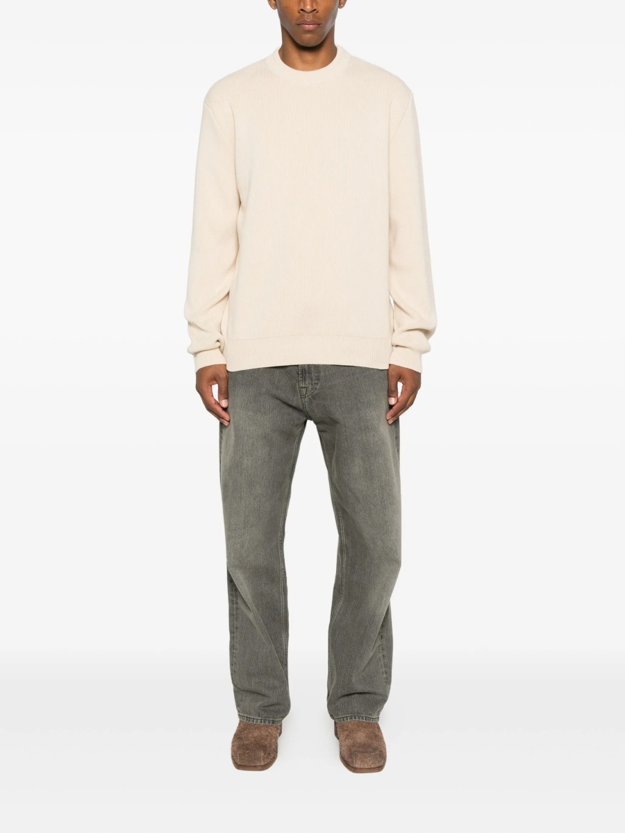 Pulover tricotat Golden Goose neutru - Img 3