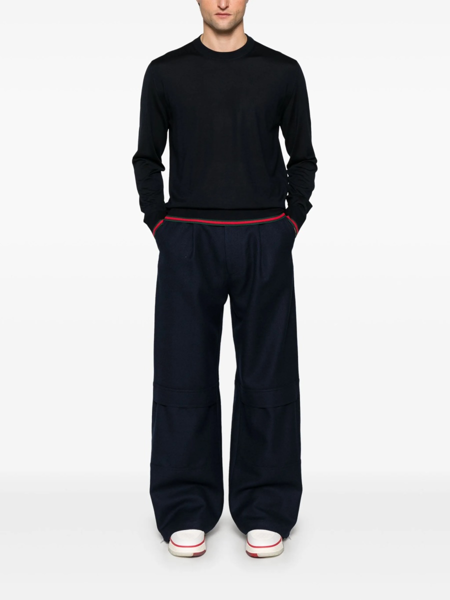 Pulover tricotat Gucci albastru - Img 2