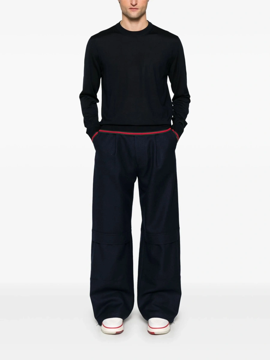 Pulover tricotat Gucci albastru - Img 2